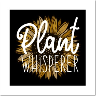 Plant Whisperer - Sunflower Posters and Art